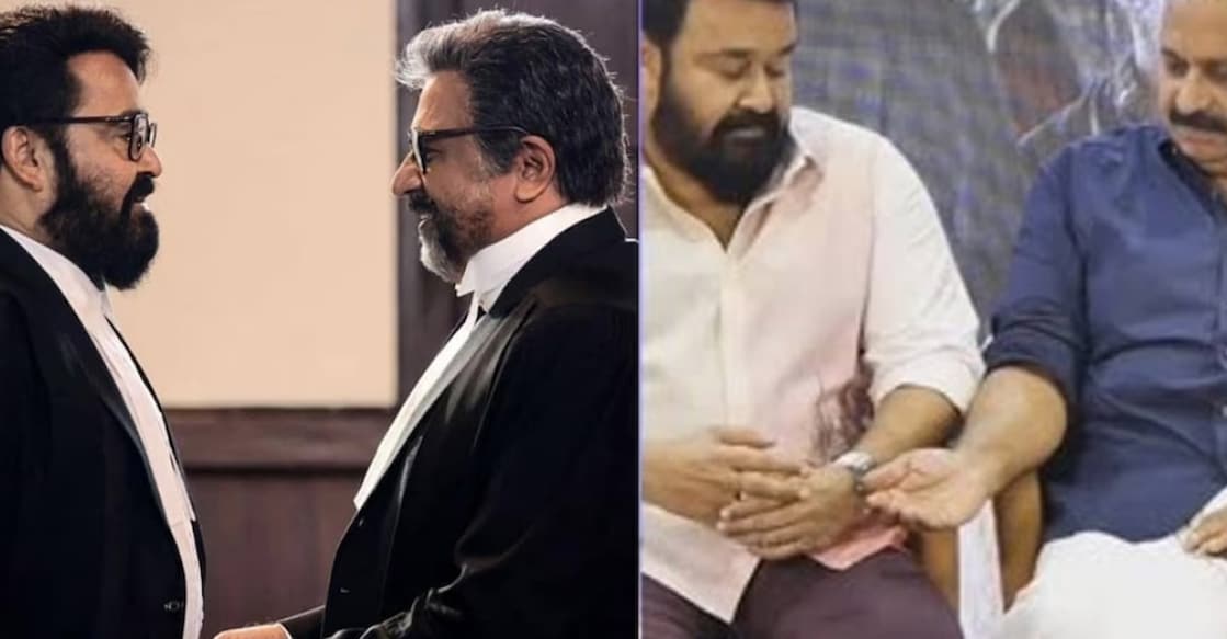 mohanlal-latest The two were seen together in Jeethu Joseph's 'Neru'. Photo | YouTube