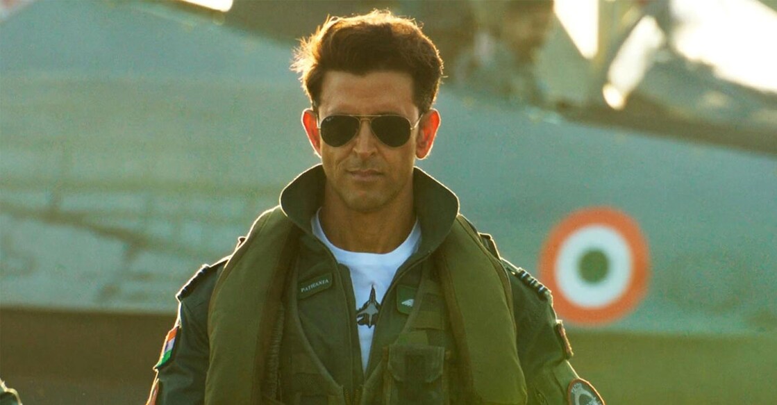 Hrithik Roshan in 'Fighter'. Photo: IMDb