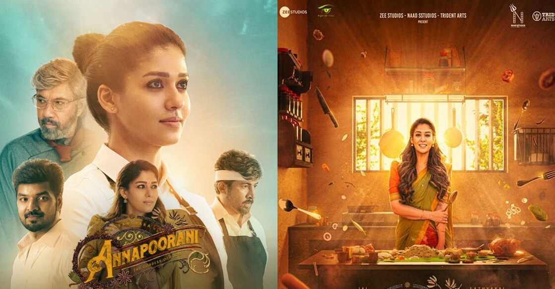 Posters of 'Annapoorani'. Photo: IMDb