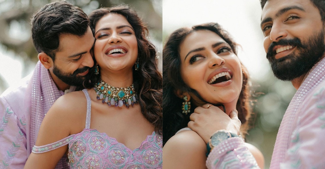 Amala Paul and Jagat Desai. Photo: Instagram