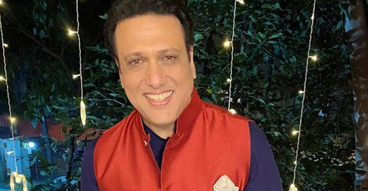 actor-govinda Actor Govinda was injured at his Juhu residence. Photo: Instagram