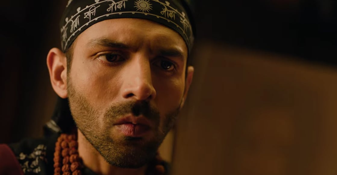Kartik Aaryan Kartik Aaryan in Bhool Bhulaiyaa 3. Photo: YouTube/Trailer