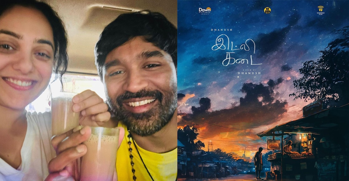 nithya-menen-dhanush Nithya Menen, Dhanush. Photo: Instagram