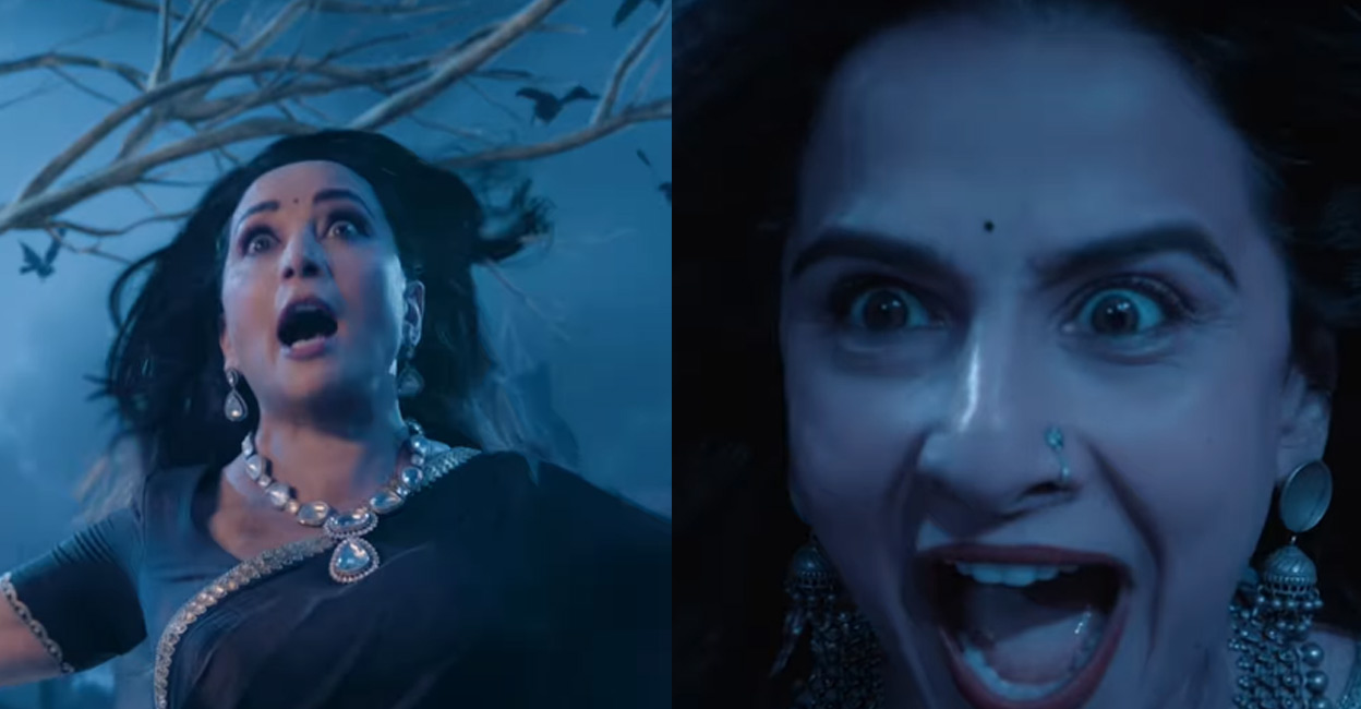 Madhuri Dixit and Vidya Balan. Photos: Instagram