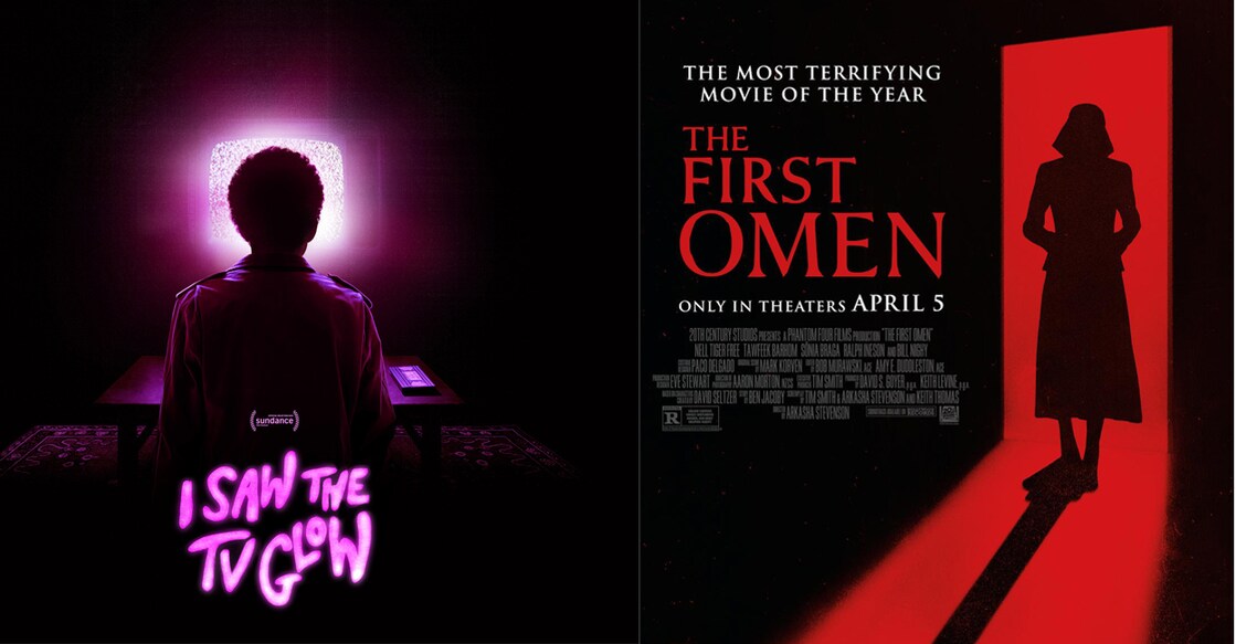Posters of horror movies. Photo: IMDb