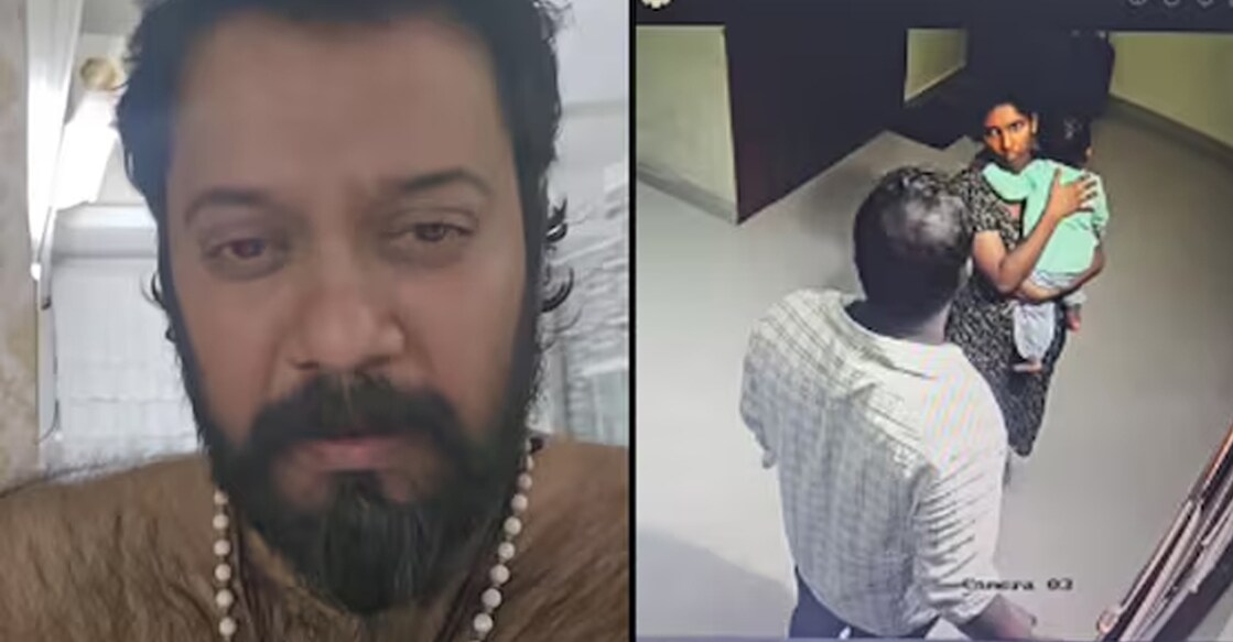 Actor Bala, CCTV visuals. Photo: Facebook