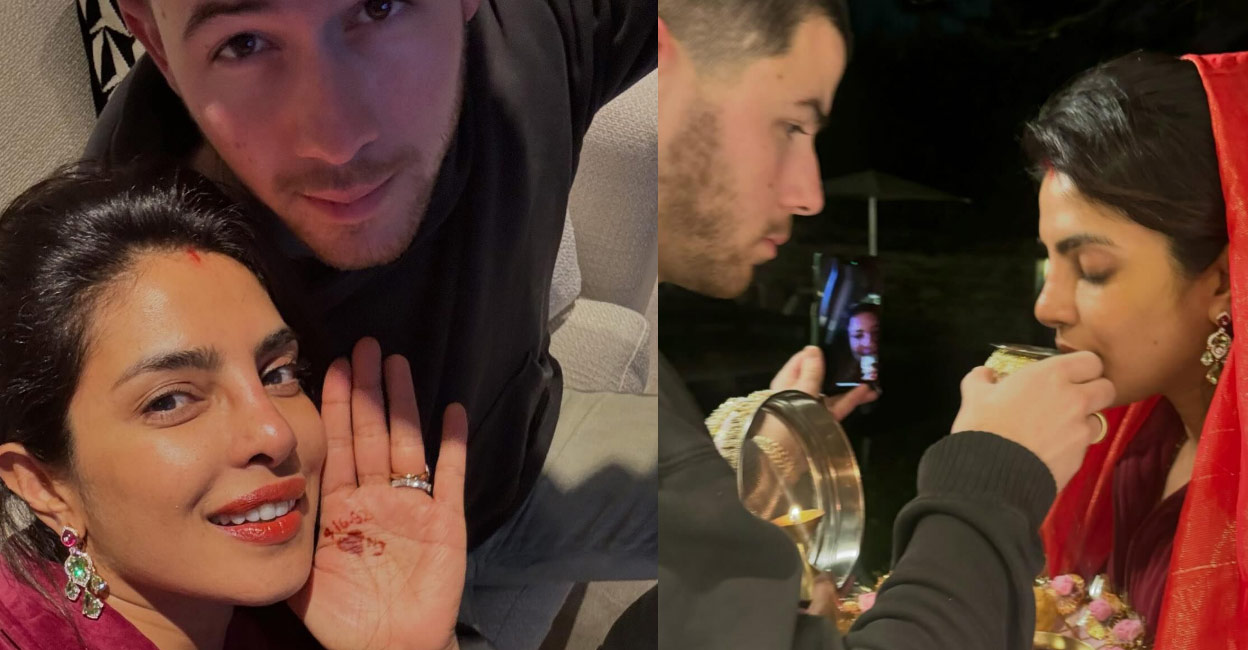 Priyanka Chopra and Nick Jonas. Photos: Instagram