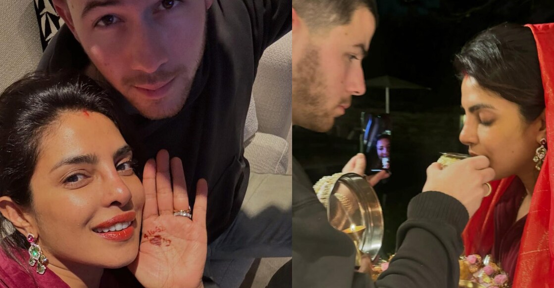 Priyanka Chopra and Nick Jonas. Photos: Instagram