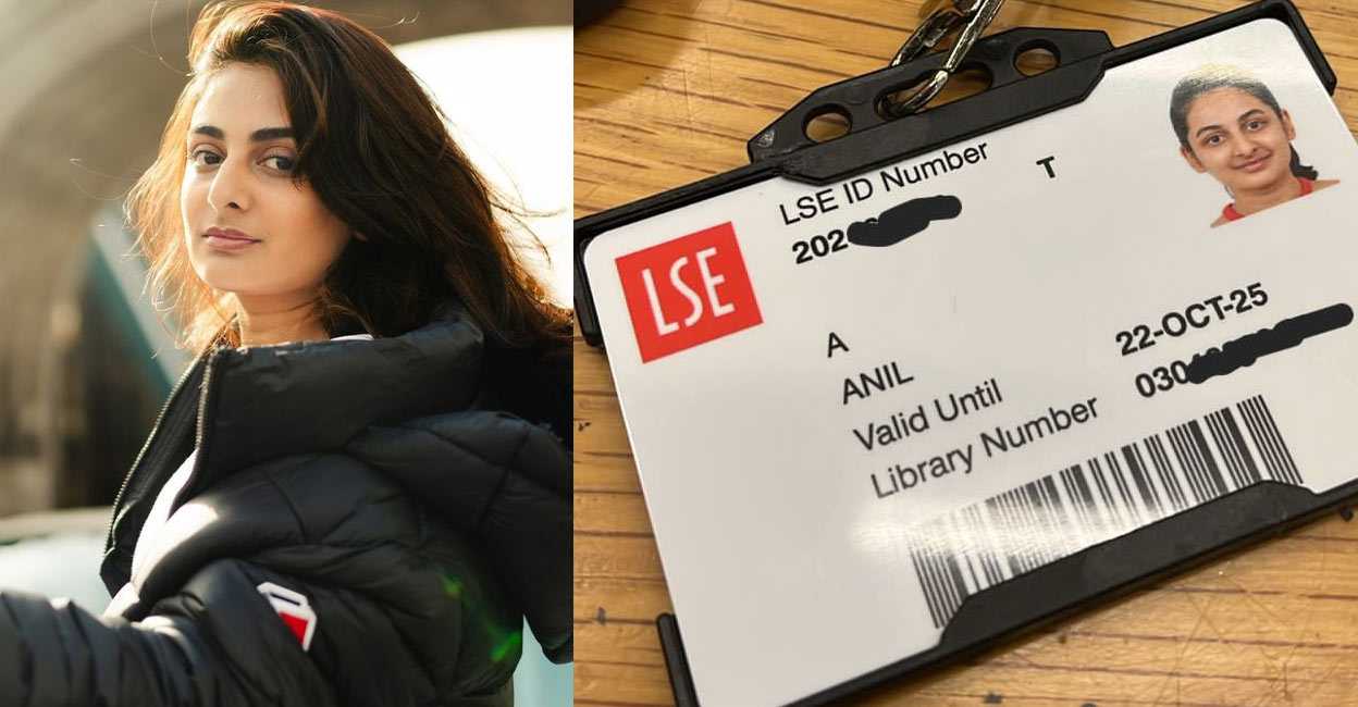 Esther already holds a degree in Economics. Photo: Instagram/paulose.athul