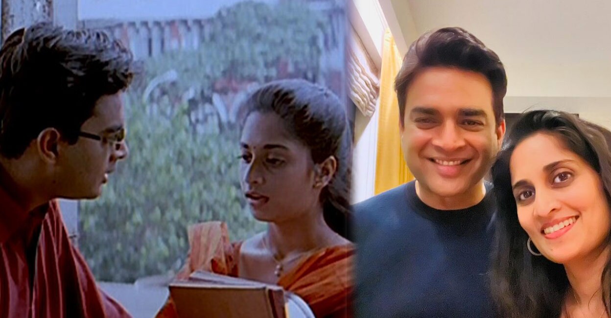 Alai Payuthey actors Madhavan and Shalini. Photo: Instagram