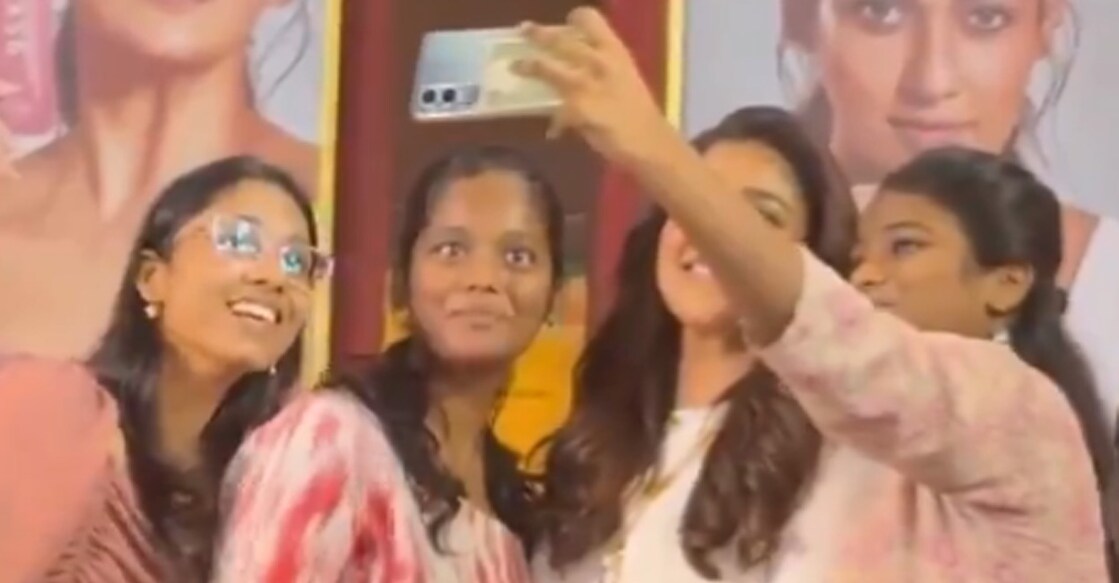 Nayanthara at the launch of her latest product. Photo: X