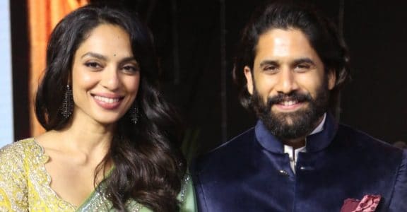 Naga Chaitanya and Sobhita make first public appearance together at star-studded ANR event