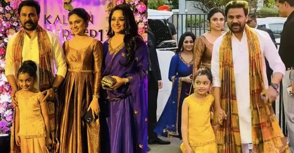 Dileep and Kavya Madhavan lead a glamorous evening of stars in Kochi