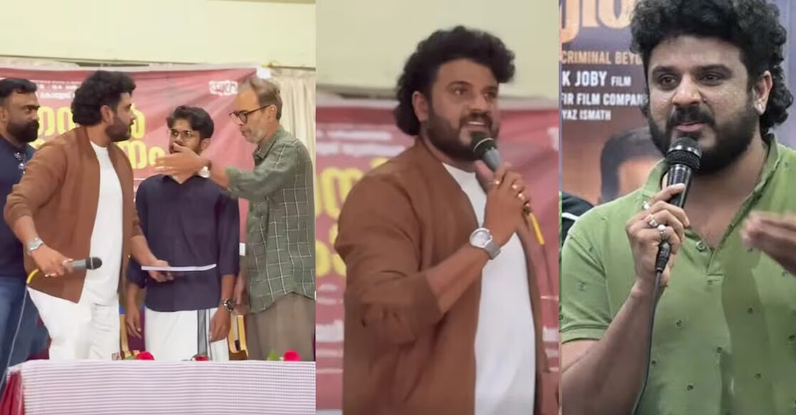 Actor Bibin George. Photo: YouTube