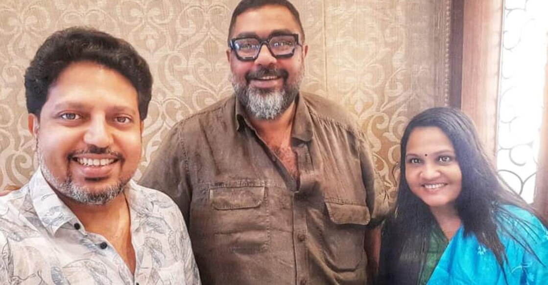 Lajo Jose with Amal Neerad. Photo: Facebook