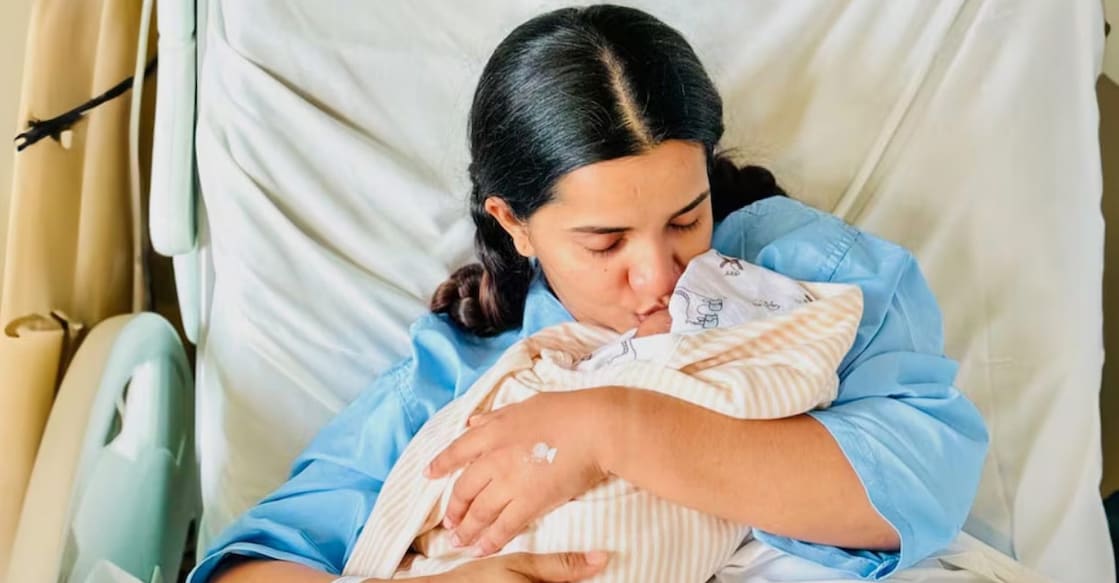 malavika-mohandas Malavika Mohandas with her child. Photo: Instagram
