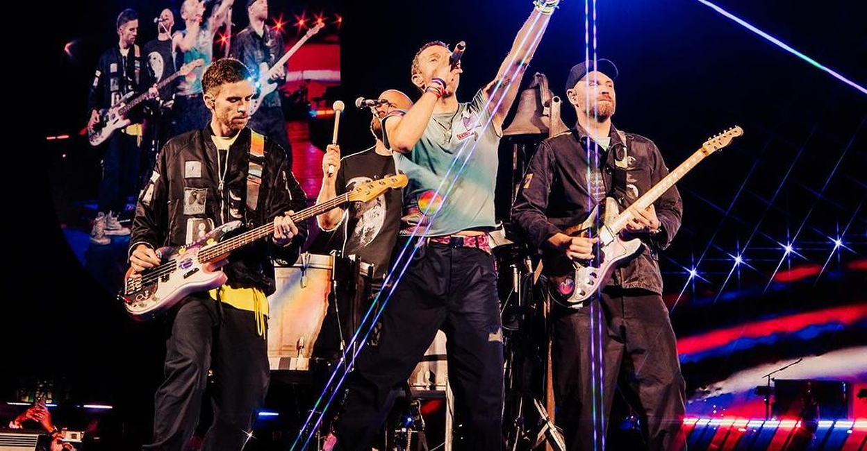 Coldplay band. Photo: Instagram