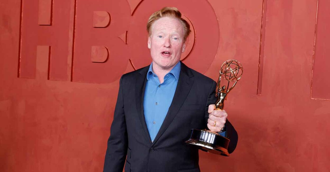 Conan O'Brien attends the HBO and Max Post-Emmy Reception at San Vicente Bungalows in Hollywood, California, U.S., September 15, 2024. REUTERS/Etienne Laurent/Fil Photo