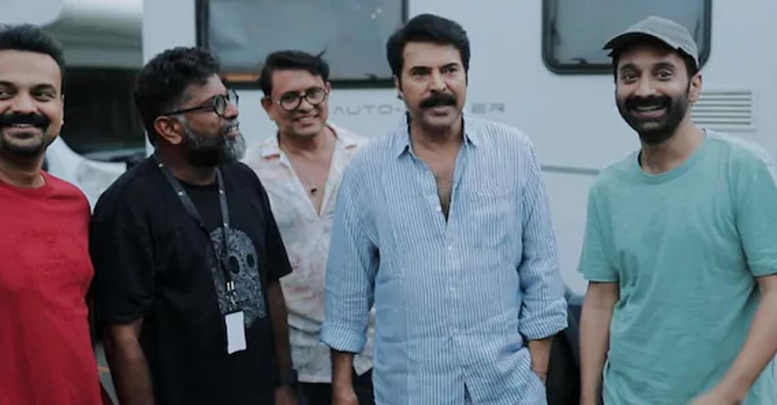 mahesh-narayanan-fahadh Kunchacko Boban, Mahesh Narayanan, Mammootty, Fahadh Faasil. Photo: Instagram