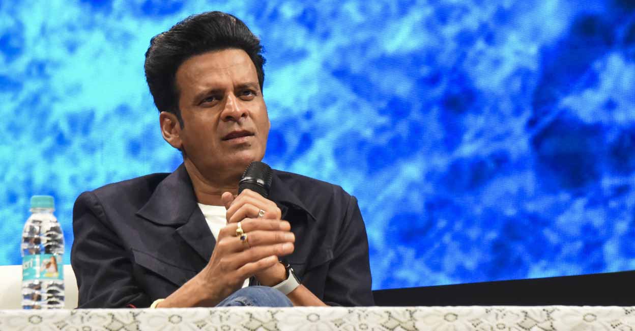 **EDS: IMAGE VIA @PIB_India ON THURSDAY, NOV. 21, 2024** Panaji: Bollywood actor Manoj Bajpayee during a session at the 55th International Film Festival of India (IFFI), in Goa. (PTI Photo)(PTI11_21_2024_000207B)