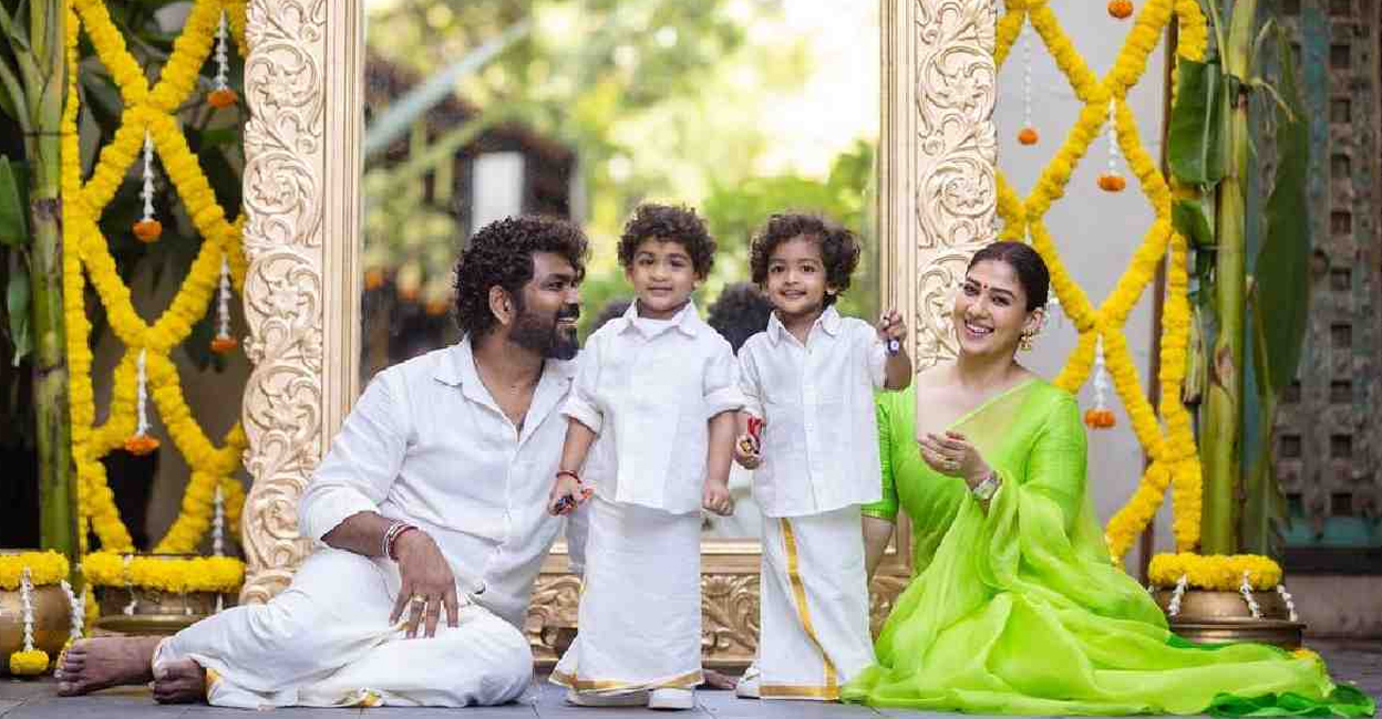 Nayanthara and family. Photo: Instagram