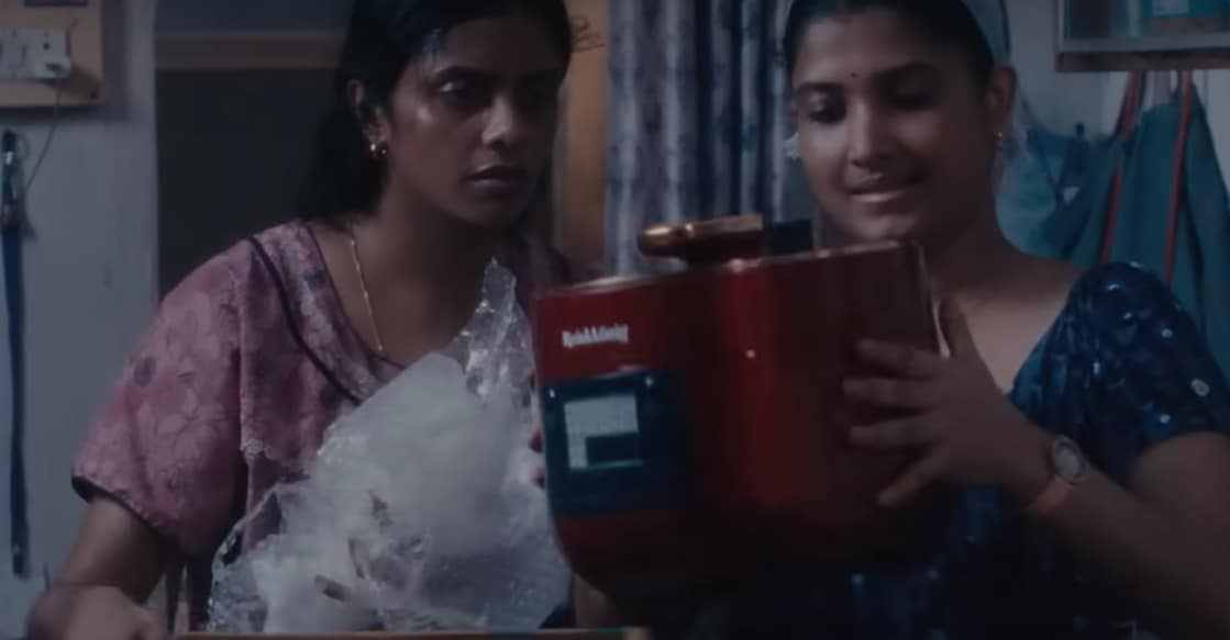 Divya Prabha and Kani Kusruti in 'All We Imagine As Light'. Photo: Trailer/ YouTube
