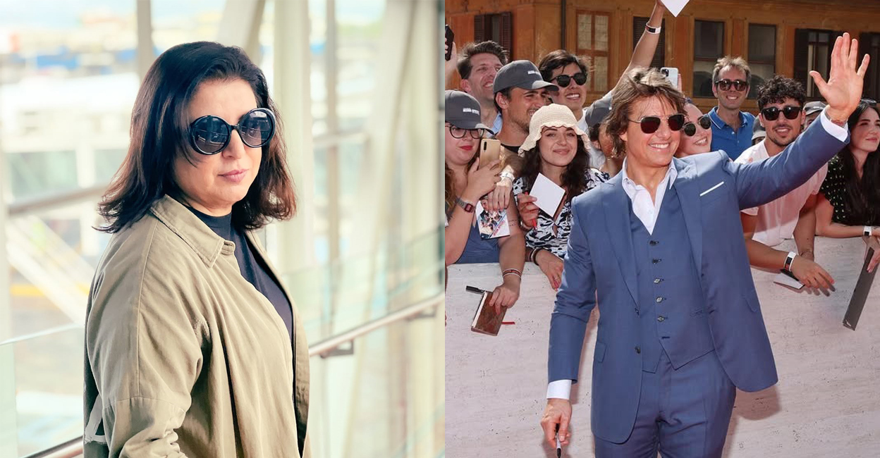 Farah Khan, Tom Cruise. Photo: Instagram
