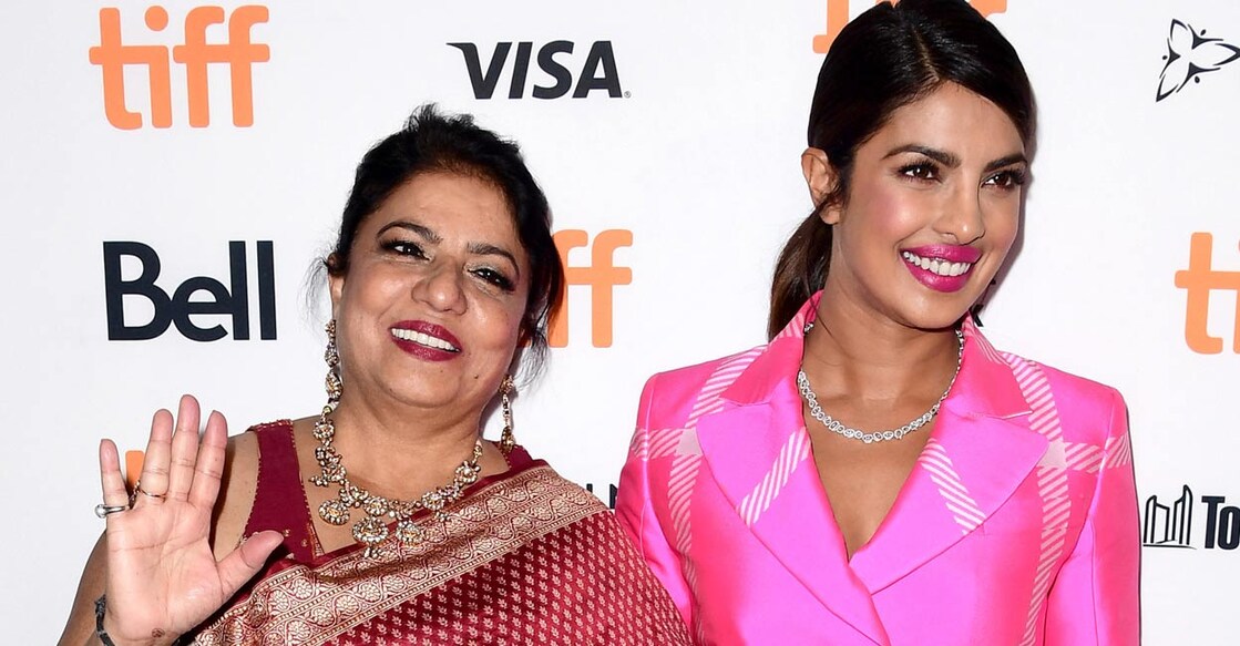 Madhu Chopra with daughter Priyanka. Photo: Imdb