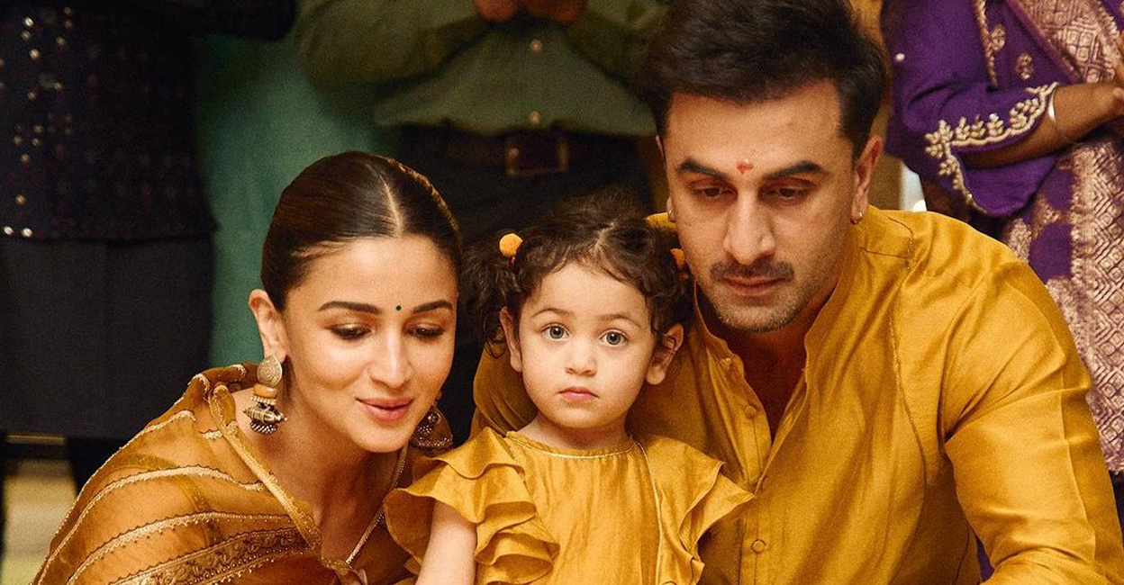 Alia, Raha, Ranbir. Photo: Instagram
