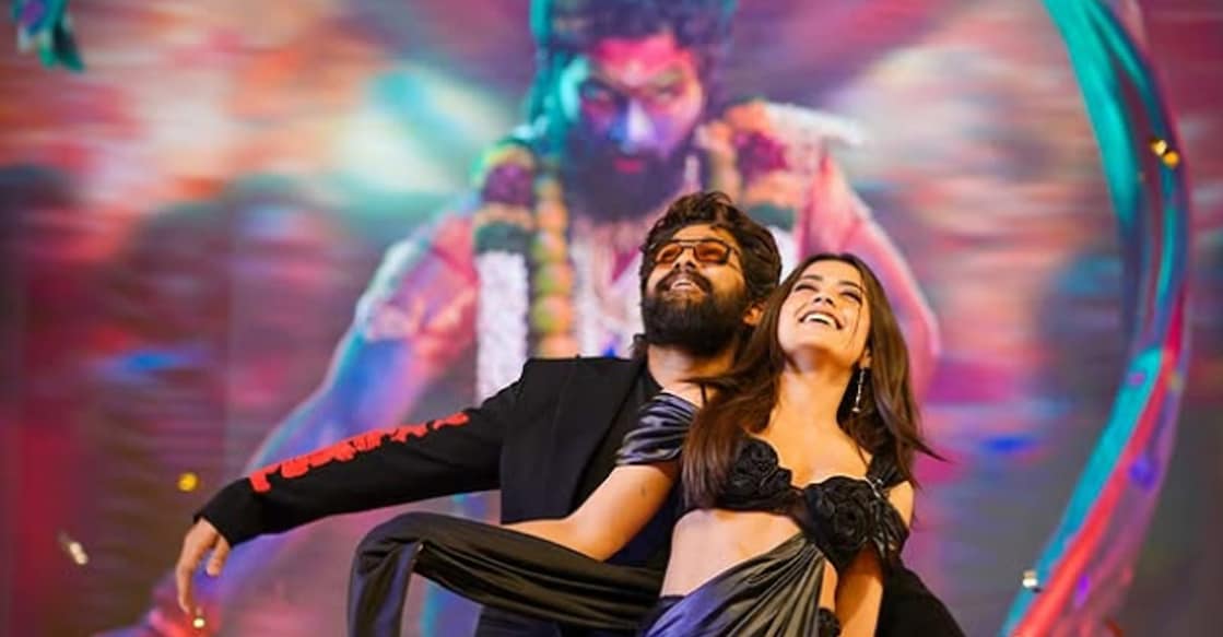 rashmika-mandanna-allu-arjun Rashmika Mandanna and Allu Arjun during 'Pushpa 2' promotions. Photo: Instagram