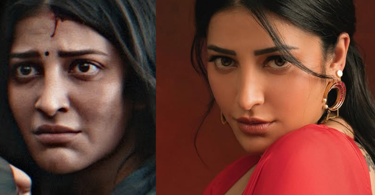 Shruthi Haasan. Photo: Instagram/ @prachuprashanth