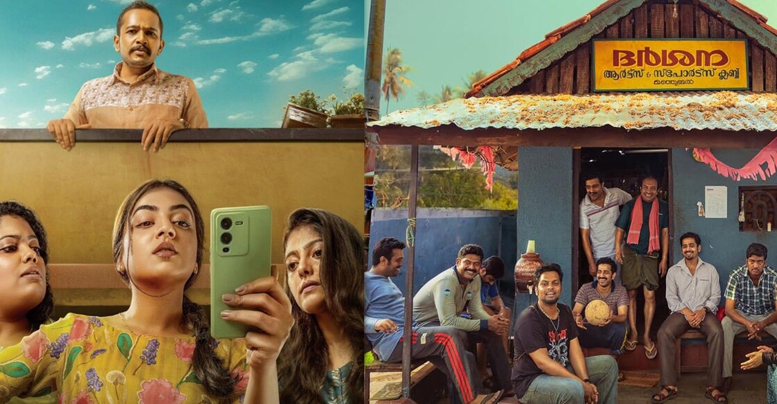 Posters of 'Sookshmadarshini' and 'Manjummel Boys'. Photo: Imdb