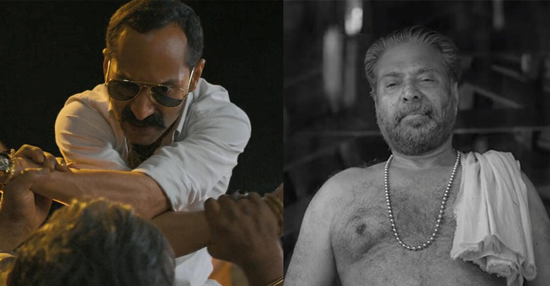 Stills from 'Aavesham', 'Bramayugam'. Photo: IMDb