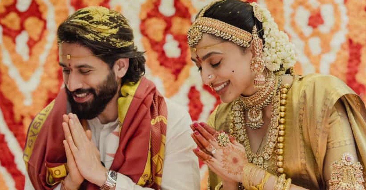 naga-chaitanya Naga Chaitanya and Sobhita Dhulipala. Photo: Instagram