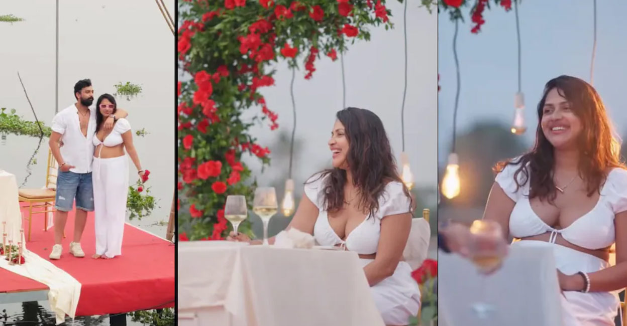 Amala Paul and Jagat Desai got married in November last year. Photo: Instagram