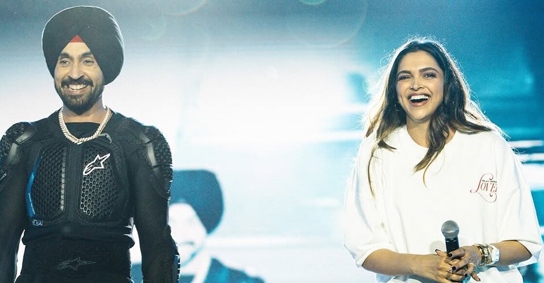 Diljit Dosanjh, Deepika Padukone. Photo: Instagram