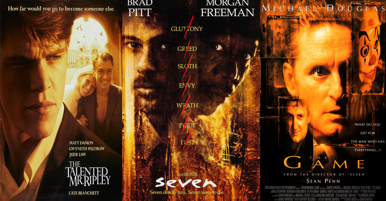 Posters of thriller movies. Photo: IMDb