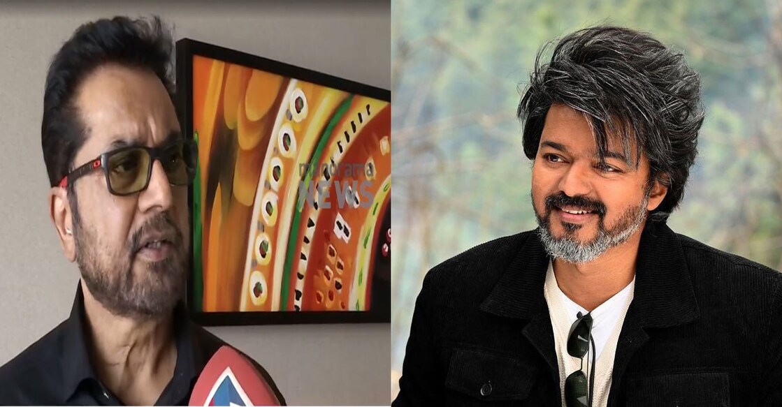 Sarathkumar, Vijay. Photo: Manorama News/Instagram