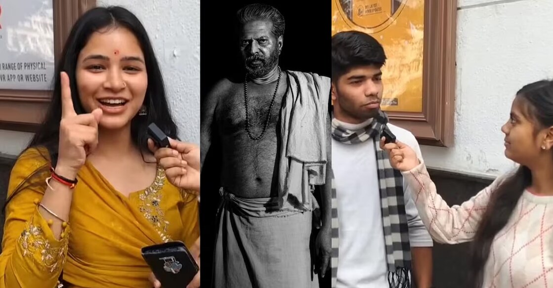 Hindi audience reacting to Bramayugam. Photo: Youtube/@@BeingSatyam