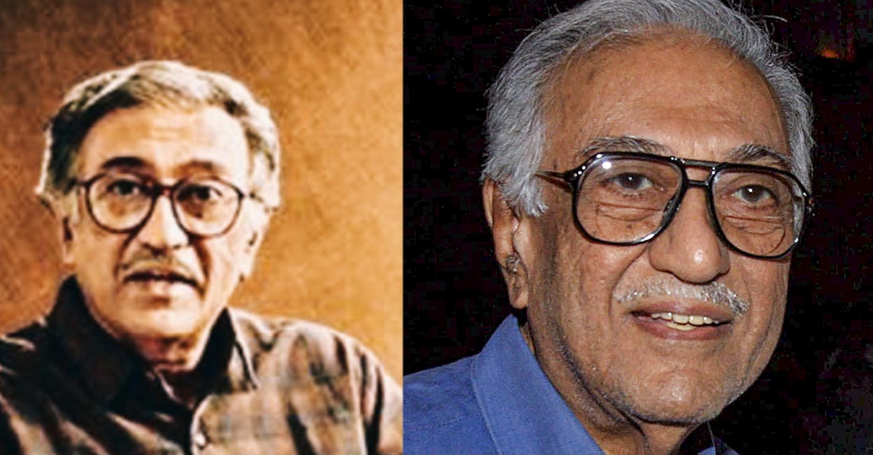 Ameen Sayani suffered a heart attack. Photos | Facebook, PTI