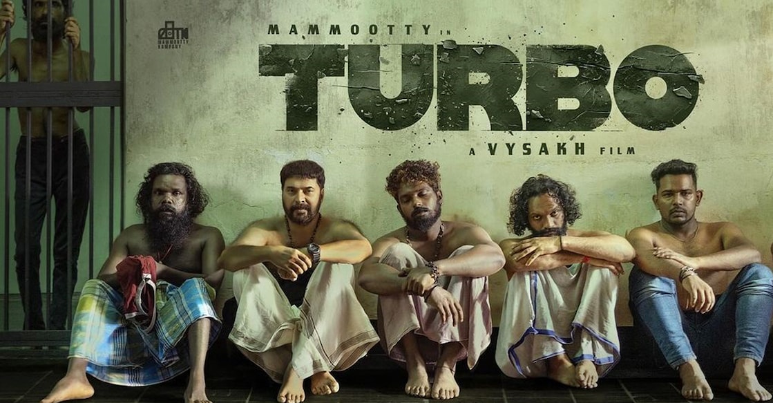 'Turbo' poster. Photo: Instagram/Mammootty