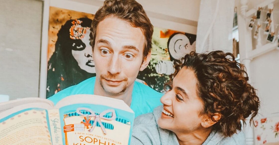 mathias-boe-taapsee-pannu The wedding ceremony will be a blend of Sikh and Christian traditions. Photo | Instagram (mathias.boe)