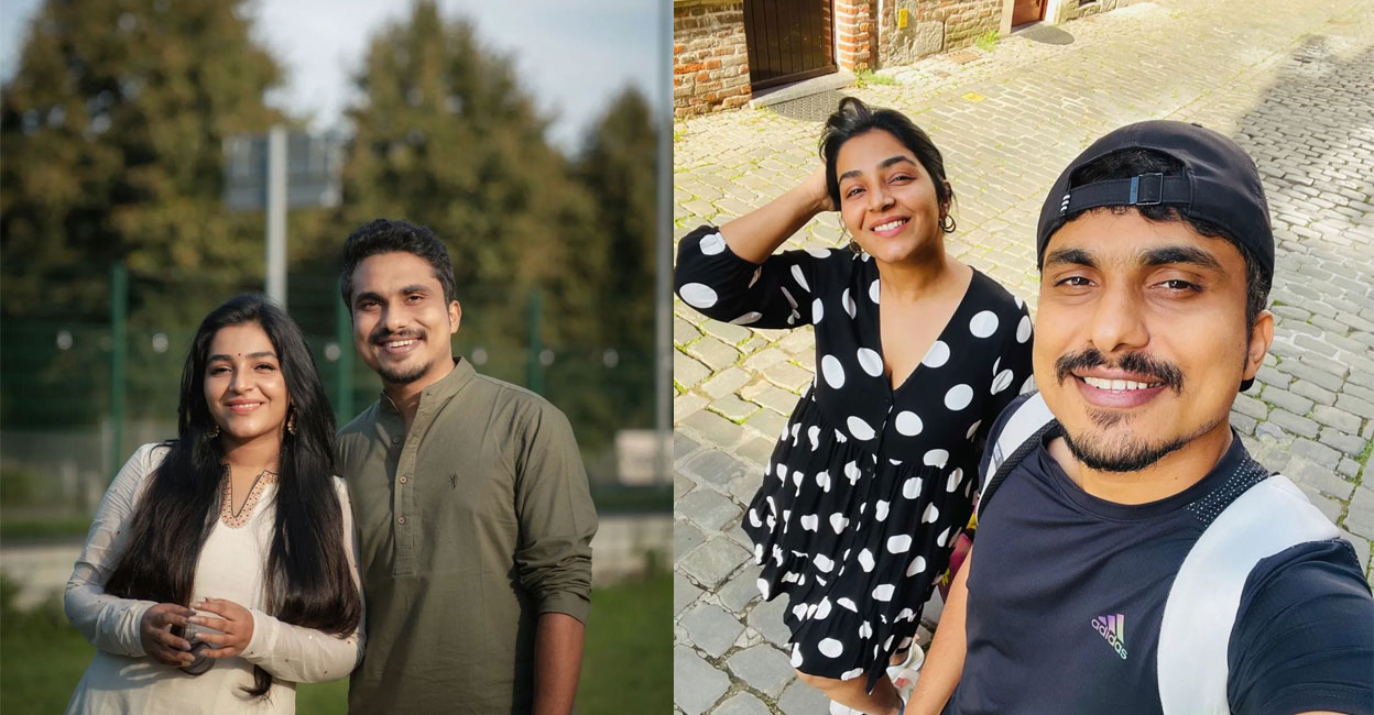 Rajisha Vijayan, Tobin Thomas. Photo: Instagram/Tobin Thomas