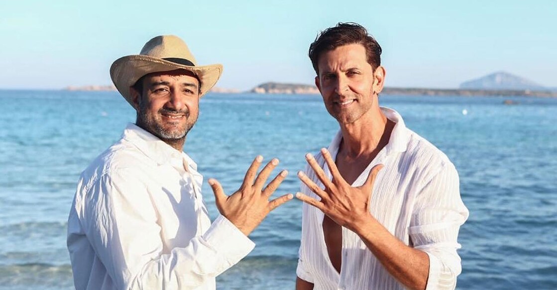 Siddharth Anand, Hrithik Roshan. Photo: Instagram
