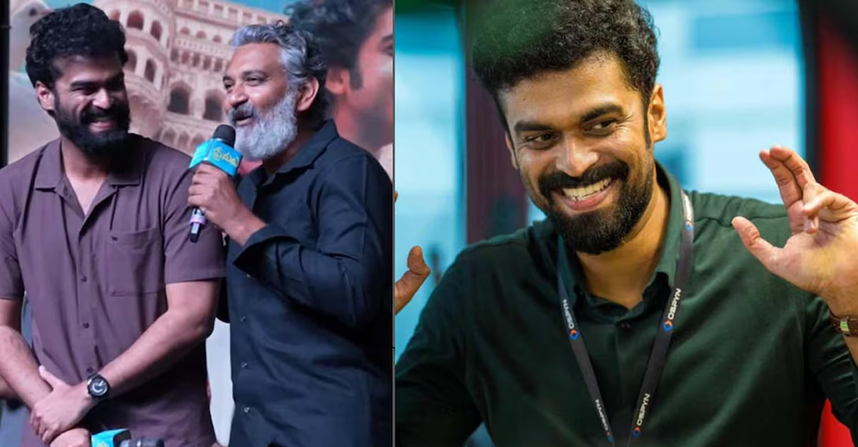 aadi-premalu Rajamouli and Shyam Mohan. Photo: Youtube