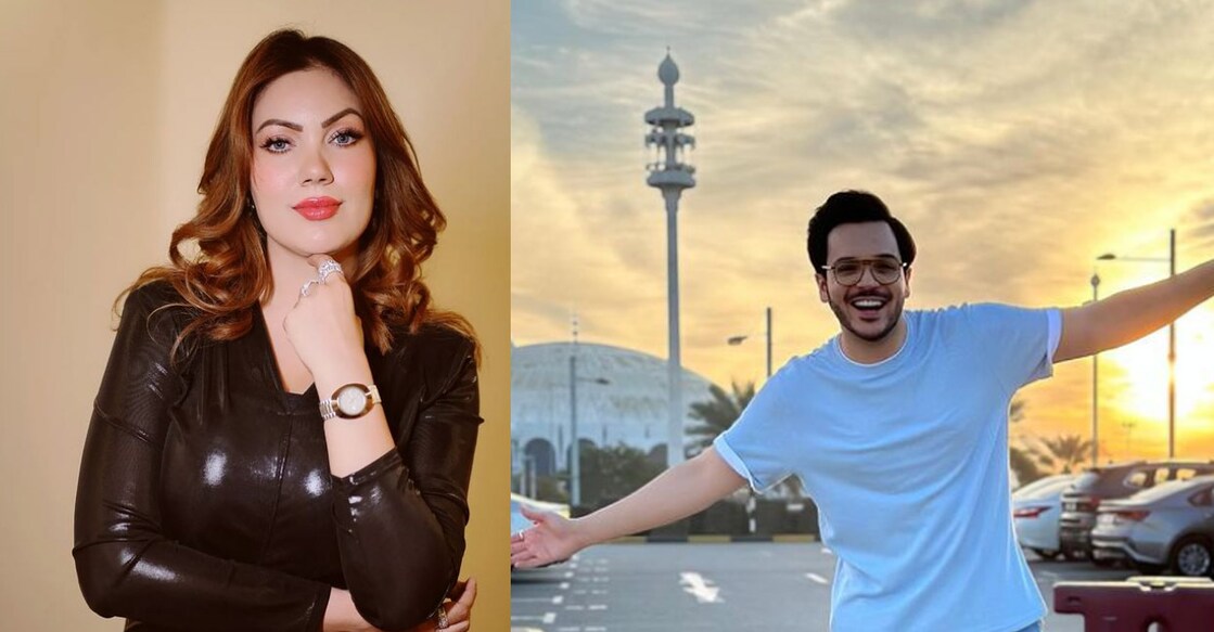 raj-anakdat Reports had emerged the two got engaged in a private ceremony recently. Photos | Instagram (mmoonstar, raj_anakdat)