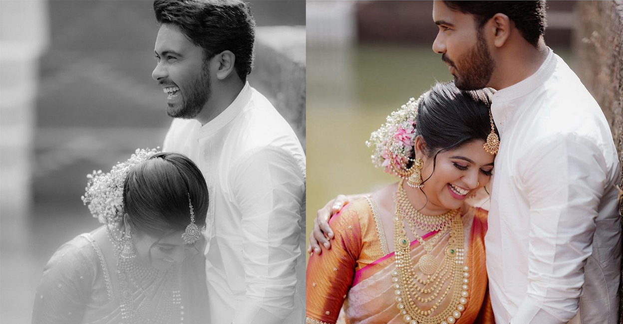 Kiran Viyyath and wife. Photo: Instagram