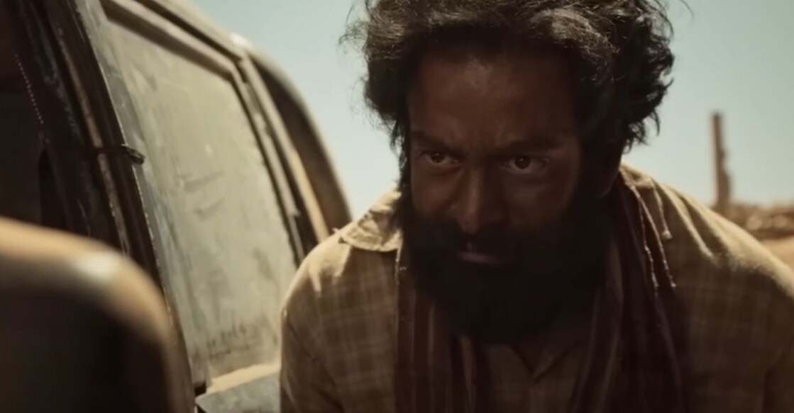 Prithviraj plays Najeeb in the film, directed by Blessy. Photo | Trailer (YouTube)