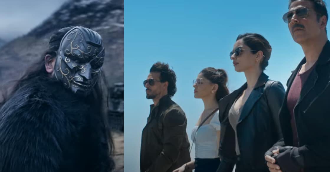 bade-miyan-trailer Akshay Kumar and Tiger Shroff play the lead in the film. Photos | YouTube