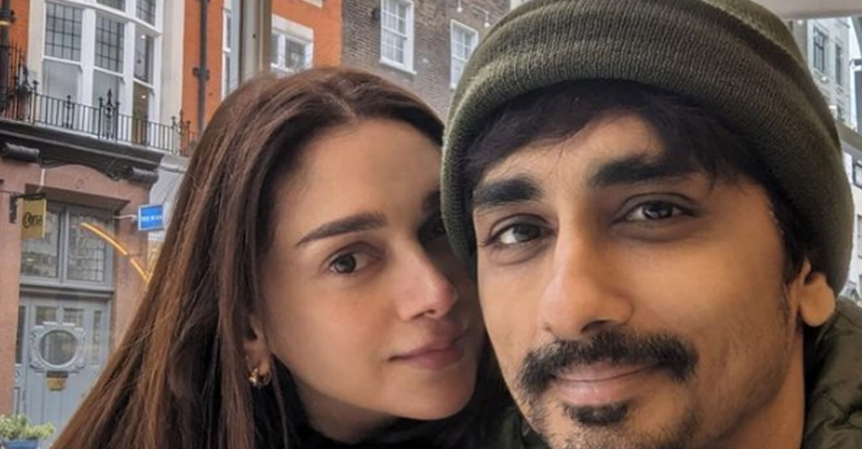 Siddharth had first acknowledged their relationship during Aditi's birthday last year. Photo | Instagram (worldofsiddharth)